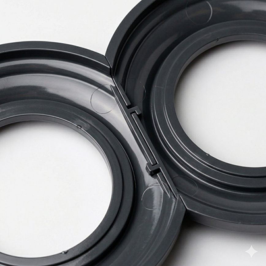 Kliklap - Cadre central rétro anthracite