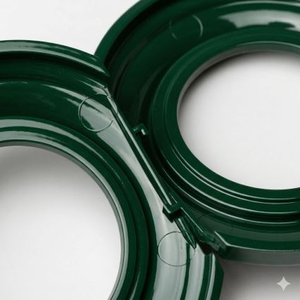 Kliklap - Cadre rétro central vert