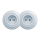 Kliklap - Dubbel retro-stopcontact met rand, 230V, blauw