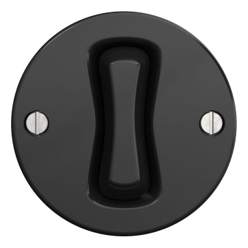 Kliklap - Interrupteur unipolaire vintage n° 1 noir