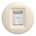 Kliklap - Prise réseau rétro sans cadre, beige