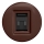 Kliklap - Prise RJ45 vintage marron