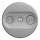 Kliklap - Prise RJ45 vintage TV+R (continuous) gris