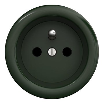 Kliklap - Prise vintage 230 V verte