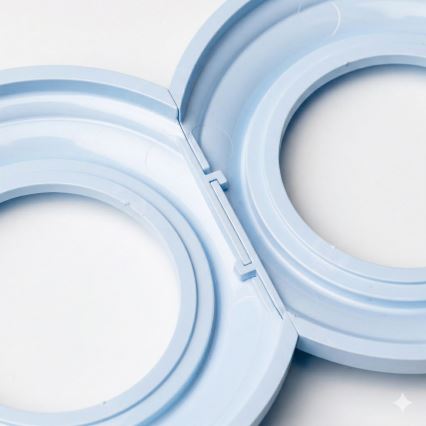 Kliklap - Retro centraal frame, blauw