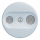 Kliklap - Retro eindstopcontact TV+R (zonder frame) blauw