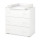 KLUPŚ - Kindercommode met verschoningsblad PAULA wit