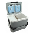 Koelbox met koelelement, 16 l, grijs