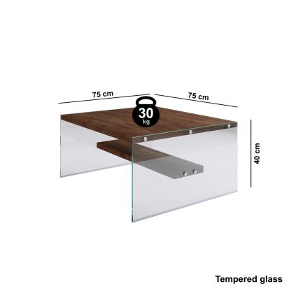 Koffie tafel 40x75 cm dennen