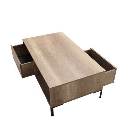 Koffie Tafel 42x103 cm bruin