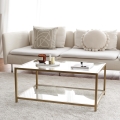 Koffie Tafel ASTRO 40x90 cm goud