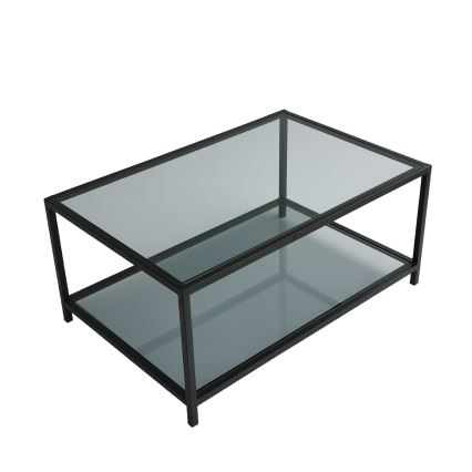 Koffie Tafel ASTROSEHPA 40x90 cm zwart