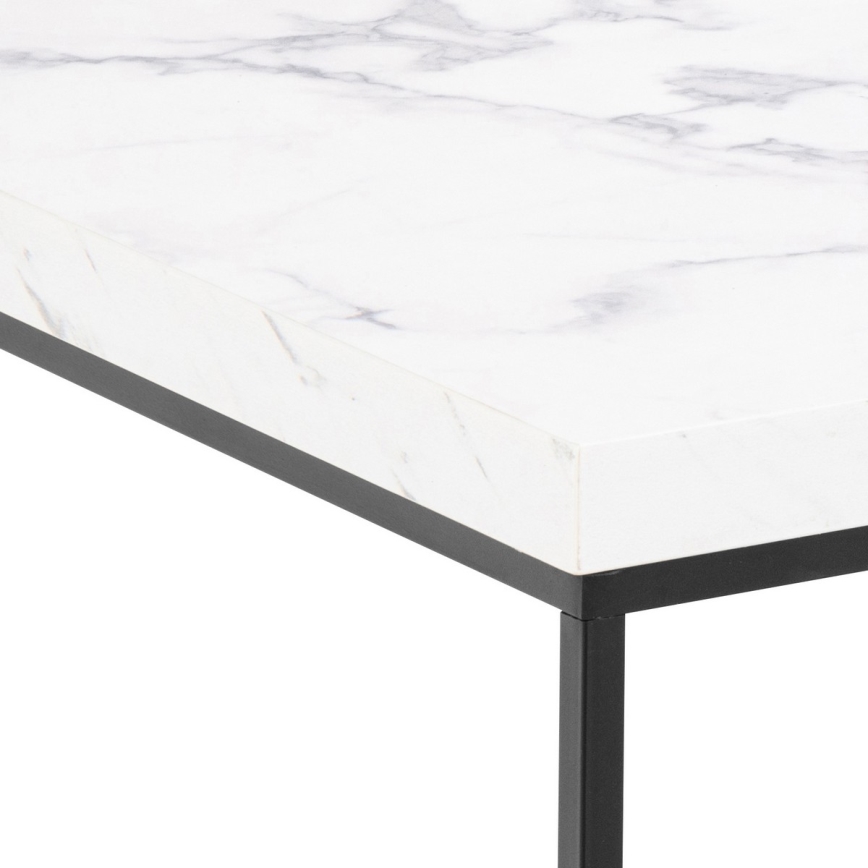 Koffie Tafel CAMILO wit