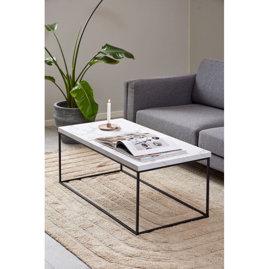Koffie Tafel CAMILO wit