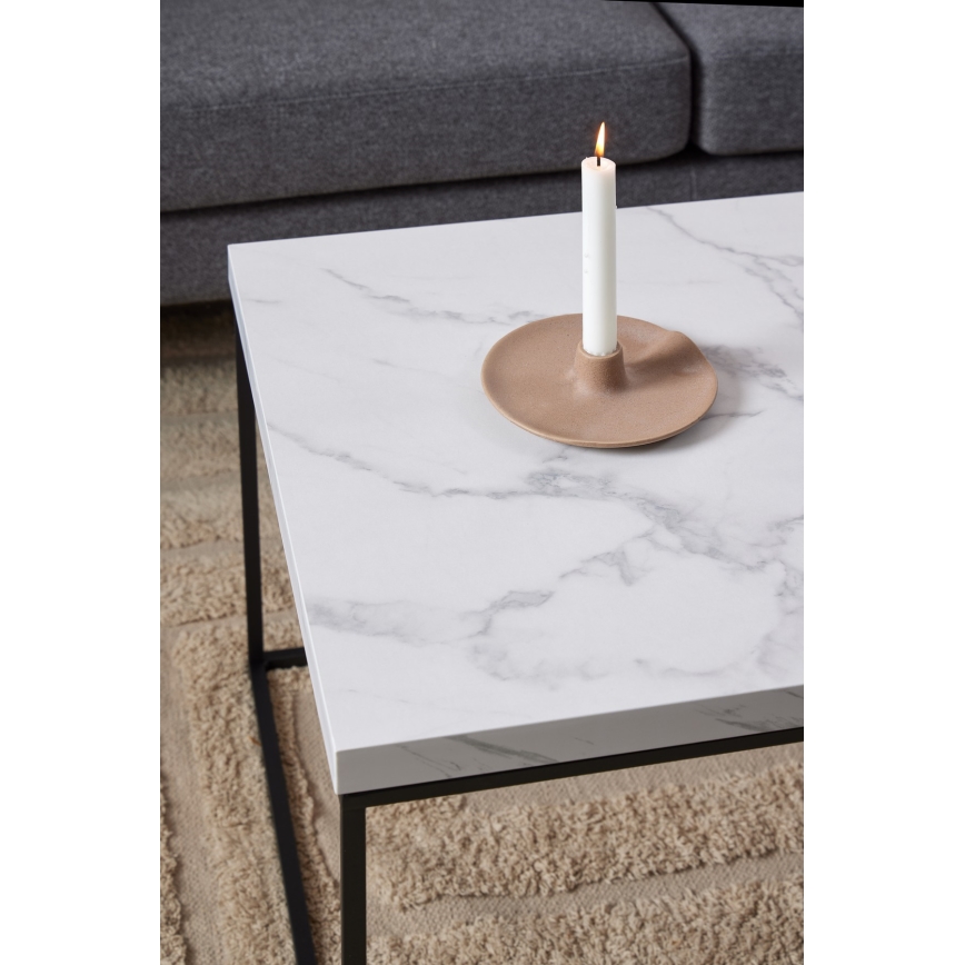 Koffie Tafel CAMILO wit