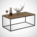 Koffie Tafel COSCO 43x95 cm bruin/zwart