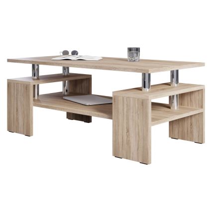 Koffie Tafel CUBE 50x110 cm eik sonoma