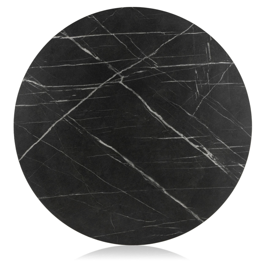 Koffie Tafel DIAMOND 40x70 cm goud/zwart/wit