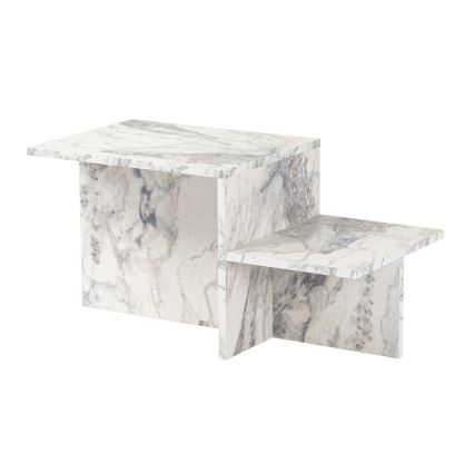 Koffie Tafel HARMONY 40x80 cm marmeren decor