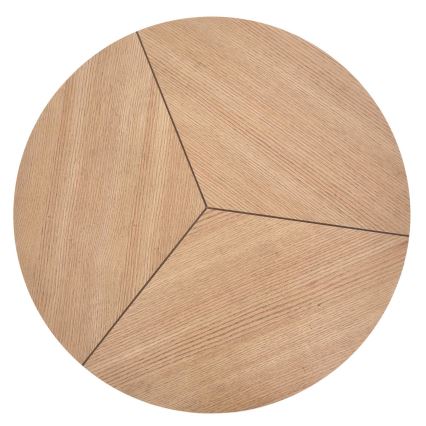 Koffie Tafel KARIDA 41x80 cm beige/zwart