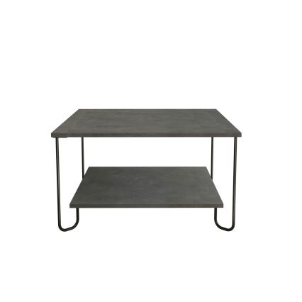 Koffie Tafel MARBO 45x80 cm grijs