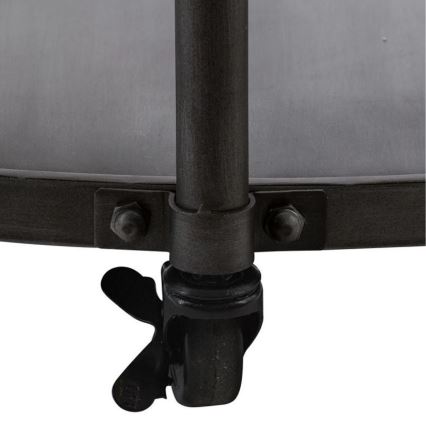 Koffie Tafel met een klok CHRONO 89,5x47 cm 1xAA