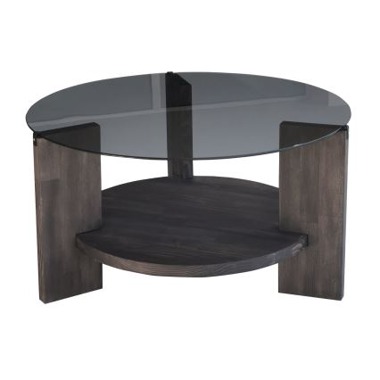 Koffie Tafel MONDO 40x75 cm grenen/zwart