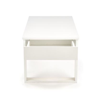 Salontafel met lades NEA 52x110 cm wit