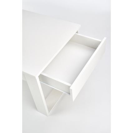 Salontafel met lades NEA 52x110 cm wit