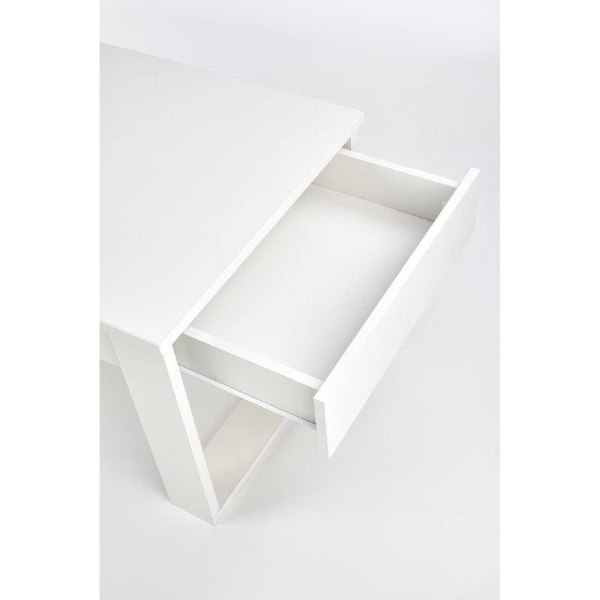 Salontafel met lades NEA 52x110 cm wit