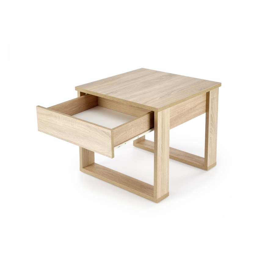 Salontafel met lade NEA 52x60 cm eiken sonoma