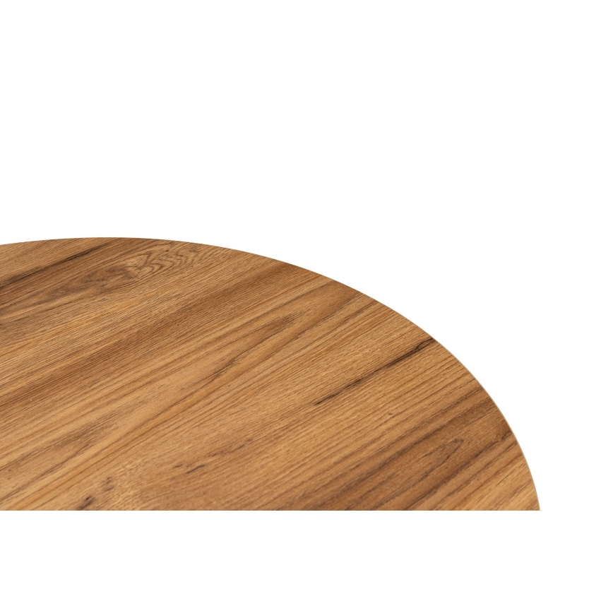Koffie Tafel OVAL 60x120 cm bruin