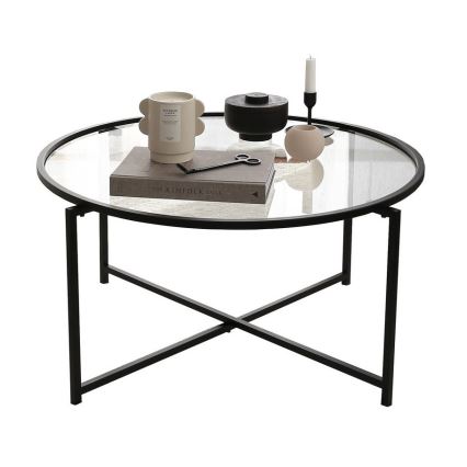 Koffie Tafel SUN 40x83 cm zwart