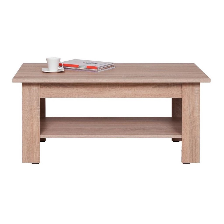 Koffie Tafel THEMO 50x66,5 cm bruin