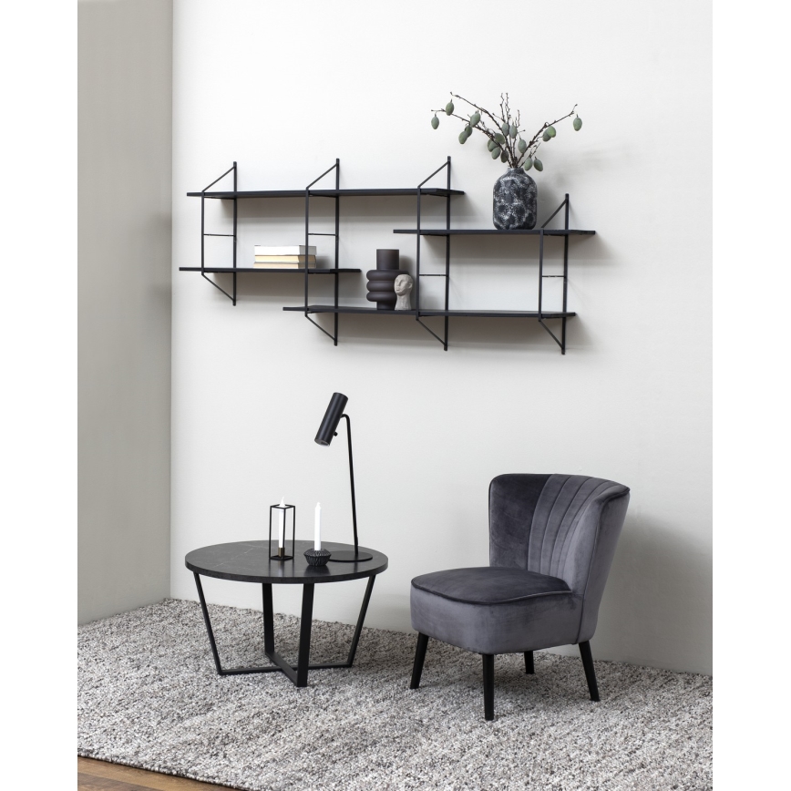 Koffie Tafel TINO antraciet