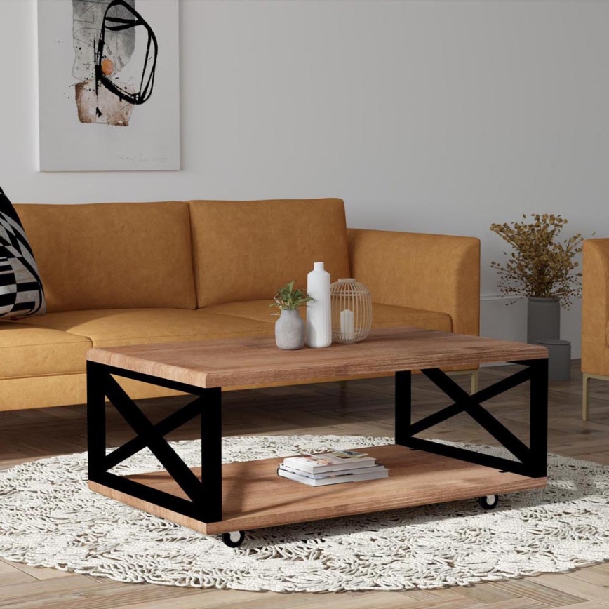 Koffie Tafel YUSO 42,5x98 cm dennen