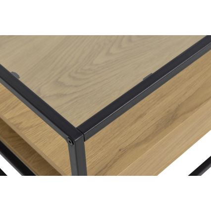 Koffie Tafel ZEIN eiken/zwart