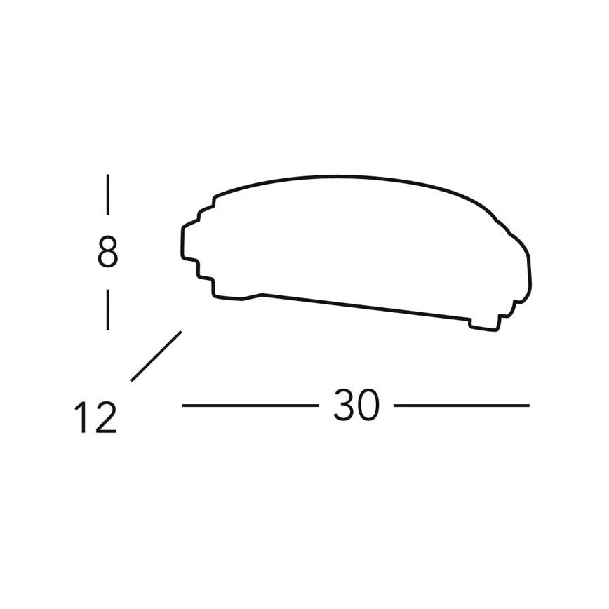 Kolarz 0290.61 - Wandlamp STIEGEL 1xE27/60W/230V