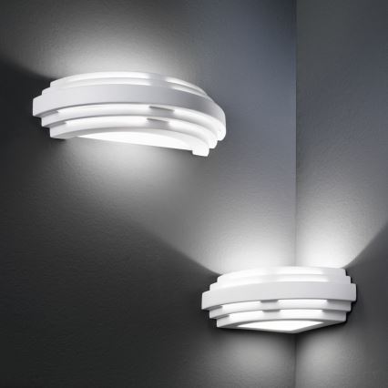 Kolarz 0290.61E - Wandlamp STIEGEL 1xG9/60W/230V wit