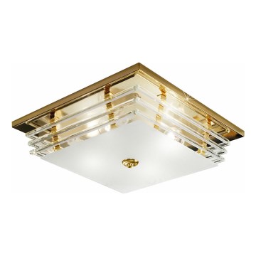 Kolarz 0342.14.3 - Plafondlamp ONTARIO 4xE27/60W/230V 24K goud