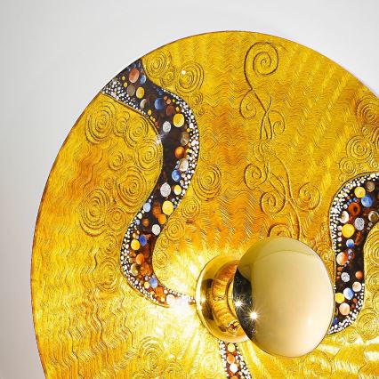 Kolarz 0365.61XL.V1.3 - Wandlamp LUNA 1xE27/100W/230V 24K goud