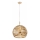 Kolarz 0392.31L.3.Aq.Ch - Hanglamp aan een koord LUNA 1xE27/60W/230V 24K goud