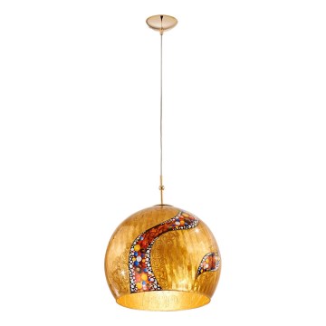 Kolarz 0392.31L.3.Ki.Au - Hanglamp aan een koord LUNA 1xE27/60W/230V 24K goud