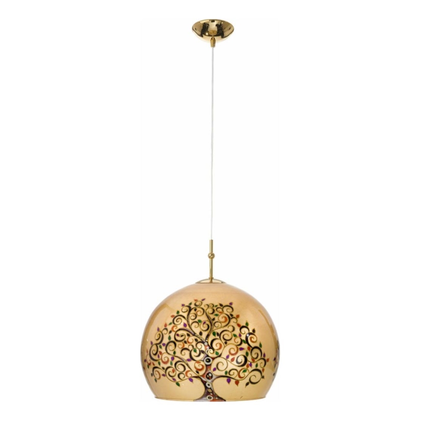 Kolarz 0392.31M.3.Al.Mu - Suspension filaire LUNA 1xE27/60W/230V 24K doré