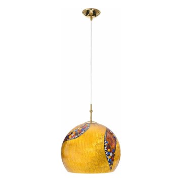 Kolarz 0392.31M.3.Ki.Au - Hanglamp aan een koord LUNA 1xE27/60W/230V 24K goud