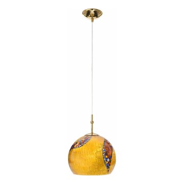 Kolarz 0392.31S.3.Ki.Au - Hanglamp aan een koord LUNA 1xE27/60W/230V 24K goud