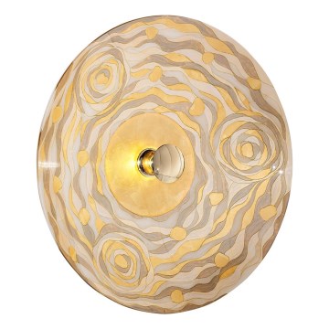 Kolarz 0415.61XL.3.Ch - Wandlamp LUNA 1xE27/100W/230V 24K goud