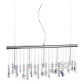 Kolarz 104.85.5 - Kristallen hanglamp aan een koord STRETTA 5xG9/40W/230V glanzend chroom
