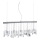 Kolarz 104.85.5 - Kristallen hanglamp aan een koord STRETTA 5xG9/40W/230V glanzend chroom