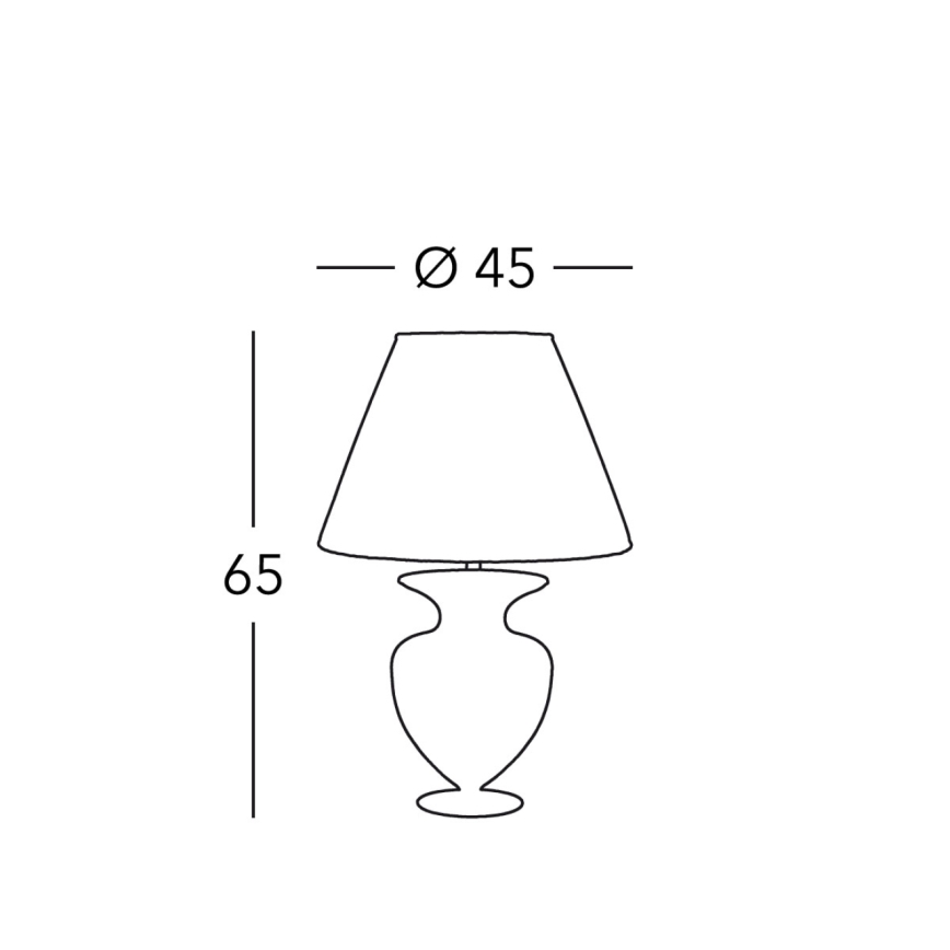 Kolarz 1417.71M.Mu - Tafellamp ANFORA 1xE27/100W/230V 24K goud
